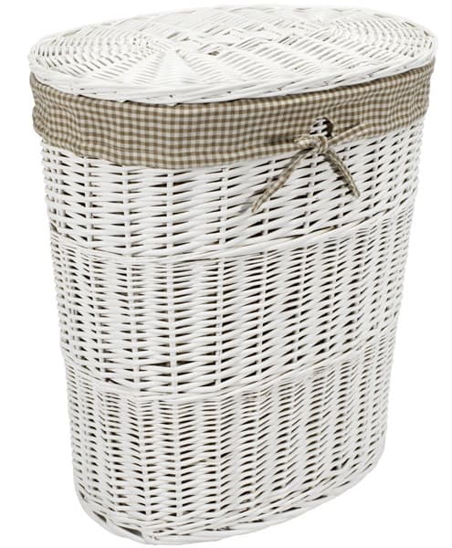 Korpa za veš Maria 27x43x51cm bela