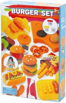 Plastelin set izrada hamburgera PlayGo 8584
