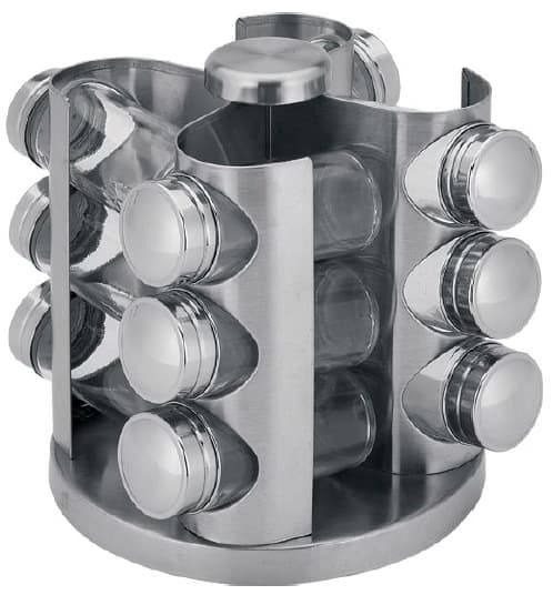 Bergner Stalak za začine sa 12 teglica RB-4250