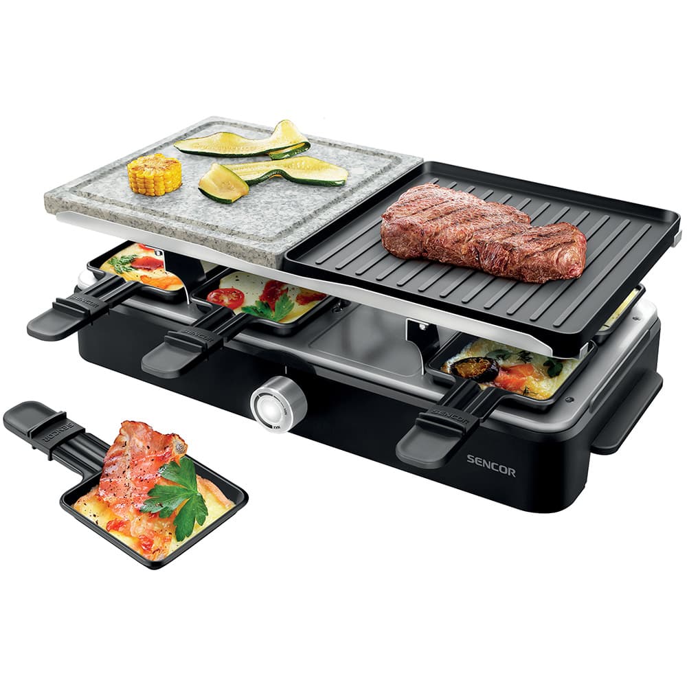 Stoni gril raklet roštilj SENCOR SBG 0260BK 1400W