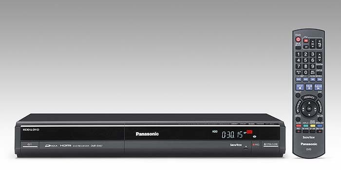 Panasonic DVD recorder HDD 160 GB - DMR-EH57EP-K