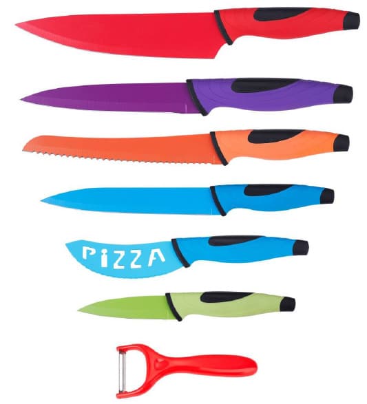 Bergner Nož set 7 kom Renberg Bene multicolor RB-2503