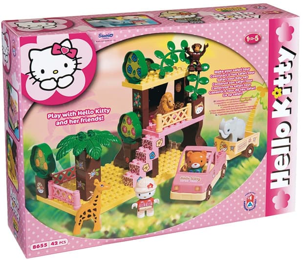 Unico plus kocke Hello Kitty Safari 886552