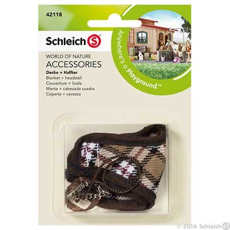 Schleich Domaće životinje - Uzde i ćebe za konja 42118