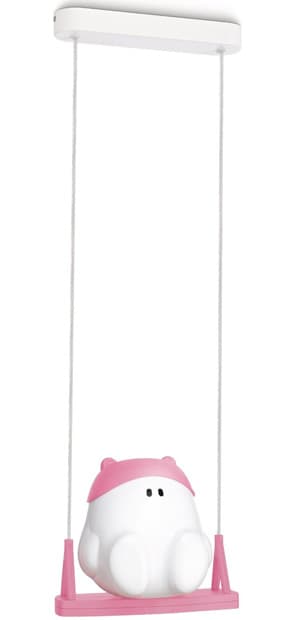 Lampa za dečiju sobu Philips Buddy Swing pendant pink 1x15W 41071/19/16