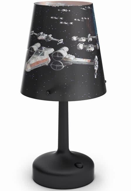 Stona lampa Philips Star Wars Spaceships Black 