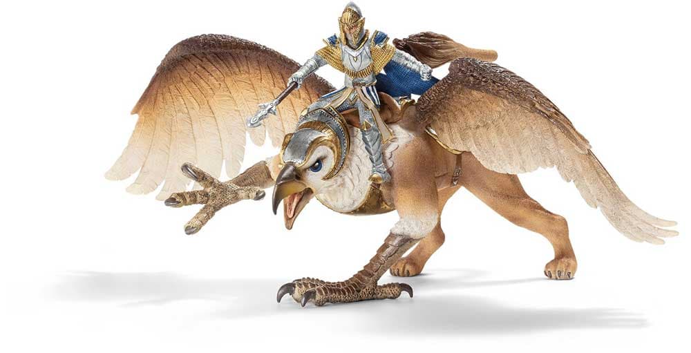 Schleich Eldrador - Grifonov vitez Atokay na grifonu 70107
