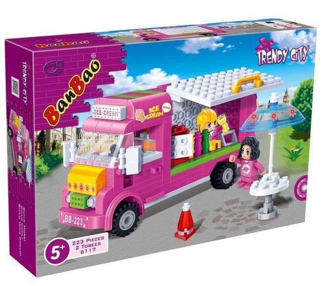 BanBao Trendy City kocke Kamion sa sladoledom 6117