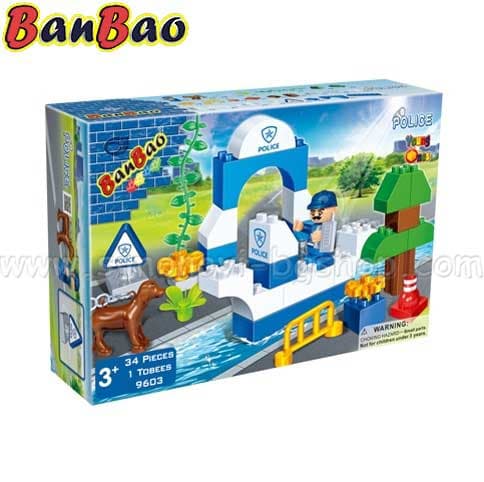 BanBao kocke Policijski patrolni čamac 9603