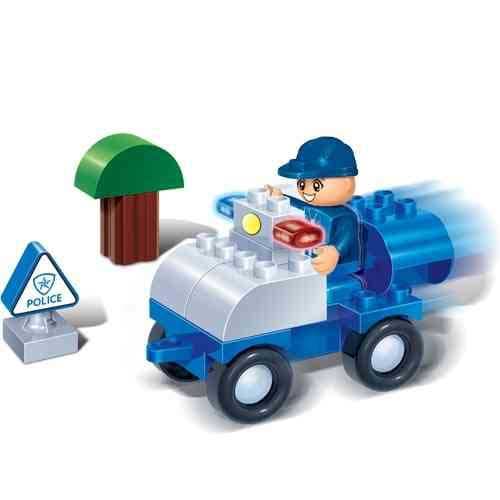 BanBao kocke Policijski auto 9605