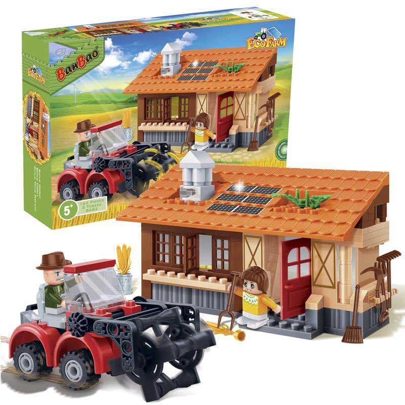 BanBao EcoFarm kocke Traktor sa sejalicom 8583