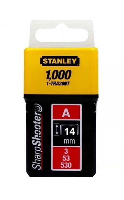 Stanley Klamerice 1000 kom - 14 mm 