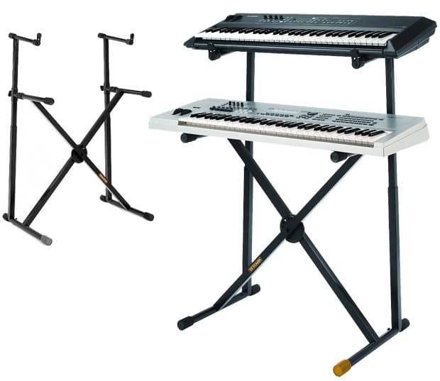 Stalak za dve klavijature Hercules KS210B