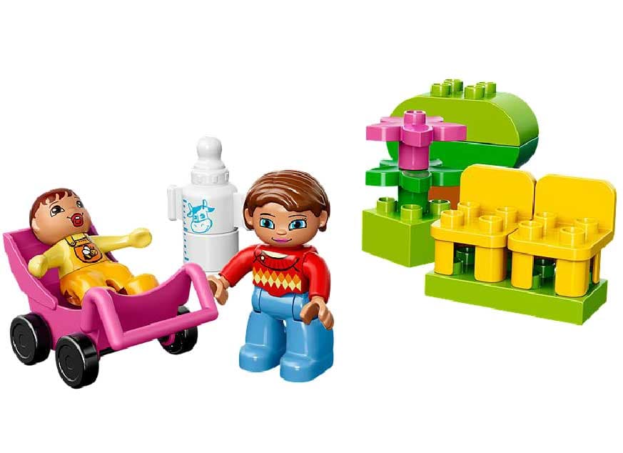 LEGO® DUPLO® kockice Mama i beba LE10585