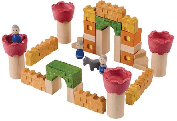 Plan Toys drvene kocke Zamak 5651