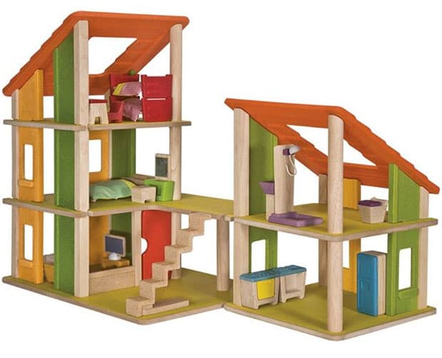 Plan Toys drvena kućica za lutke 7602