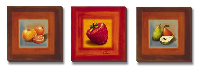 Fruits Mini Set - 16x16 DA x 3