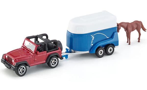 Siku Džip sa prikolicom za konje 1651