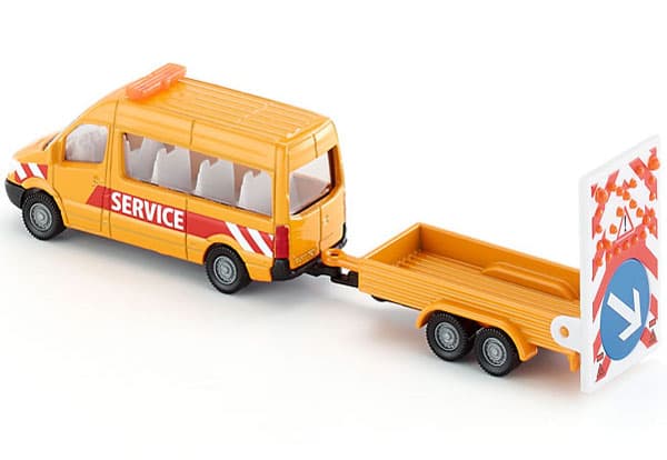 Siku Putarski kombi sa prikolicom 1660