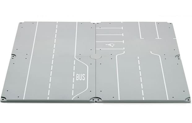 Siku saobraćajnice sa ucrtanim parking mestima 5599