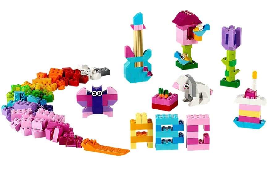 LEGO® Classic Kreativne kockice za devojčice LE10694