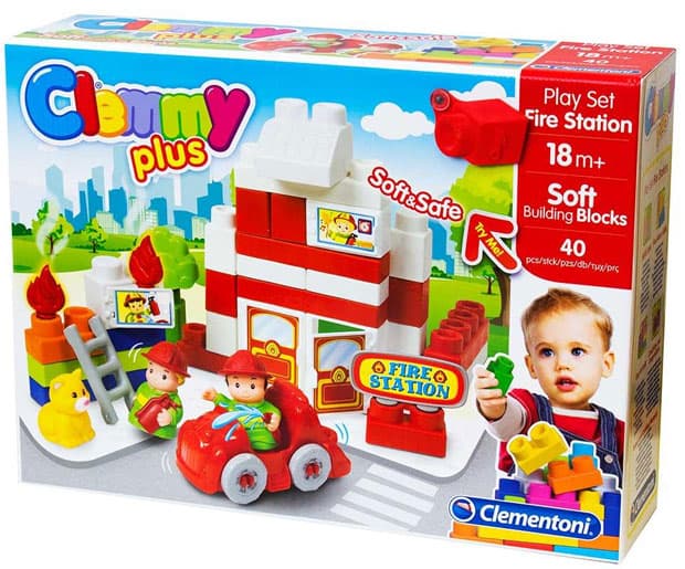 Clementoni Plus kocke Vatrogasna stanica 