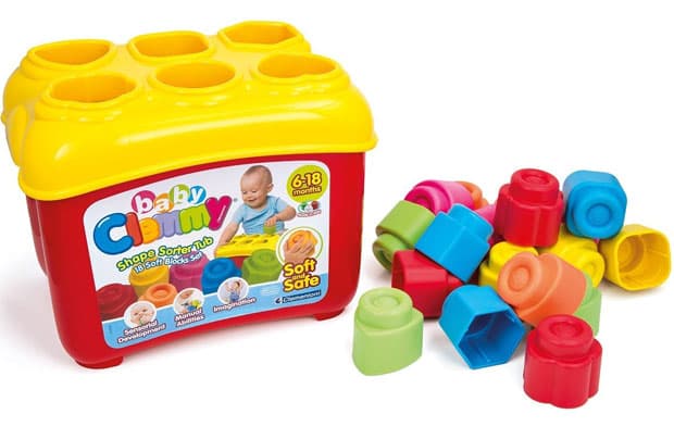 Clementoni kocke u kutiji sa oblicima 