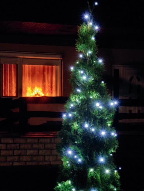 Novogodišnje LED lampice 100 kom 7 metara LED108/WH spoljna i unutrašnja upotreba