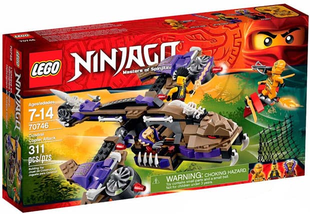LEGO® NINJAGO kocke Condrai Copter Attack LE70746