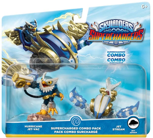 Skylanders SuperChargers Dual Pack Hurricane Jet-Vac + Jet Stream 87583EU