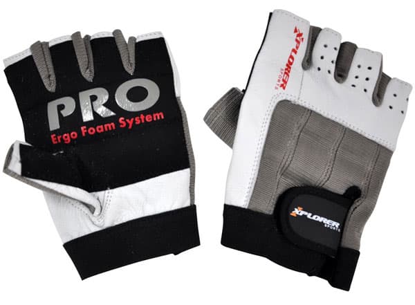 Fitnes rukavice Xplorer pro koža XXL 06648