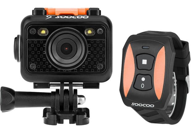 Full HD WiFi vodootporna akciona kamera Soocoo S60 sa daljinskom kontrolom