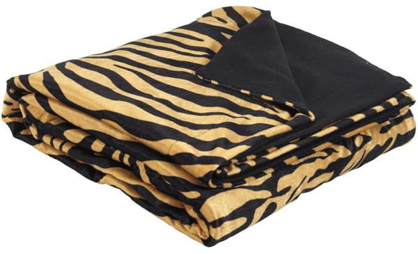Ćebe 130x180cm zebra braon