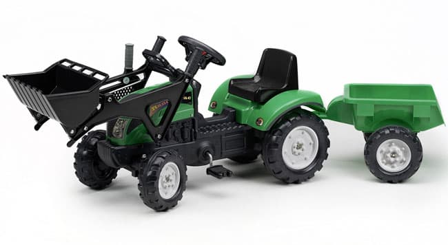 Falk Toys Dečji traktor na pedale sa prikolicom 2052CM