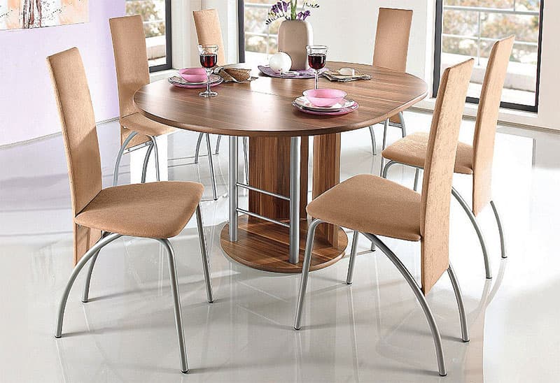 Trpezarijska garnitura 7 delova Oscar Nicoleta NoceCuo CaribuCappuccino