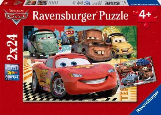 Ravensburger puzzle Dečije puzle - 2x24 - Disney - PIXAR - Cars na okupu   2x24 dela RA08959