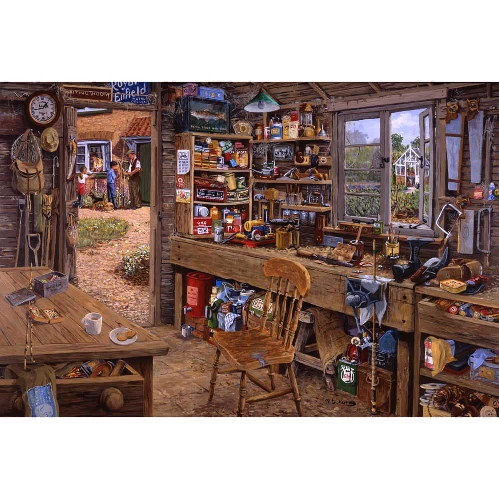 Ravensburger slagalica Dad-s Shed 500 delova 01-149216