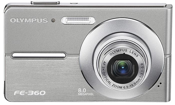 Olympus FE-360 - 3x optički zum, 8 MP - Silver