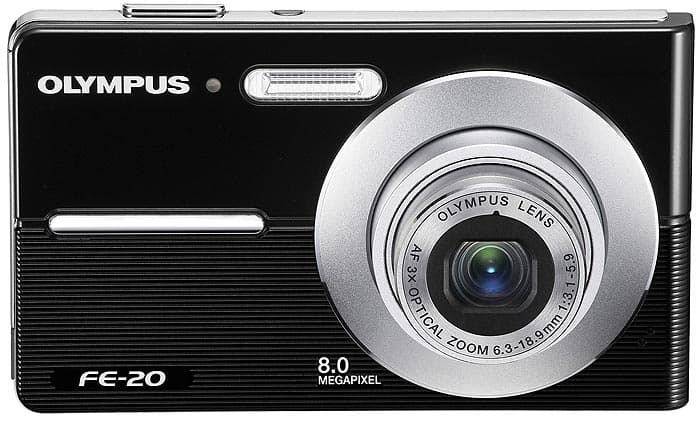 Olympus FE-20 - digitalni fotoaparat - 8 MP Black