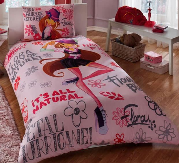 Dečija posteljina Disney Winx Holiday Flora