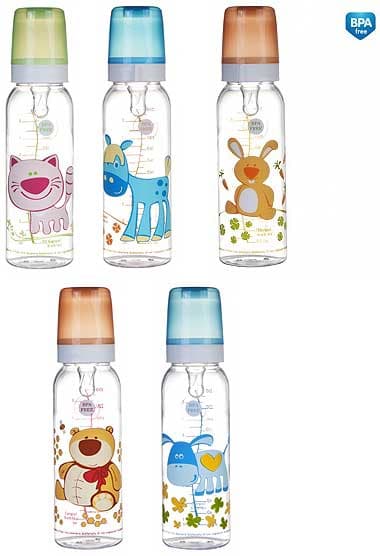 Canpol Baby Flašica 250 ml Vesele životinje 11/841