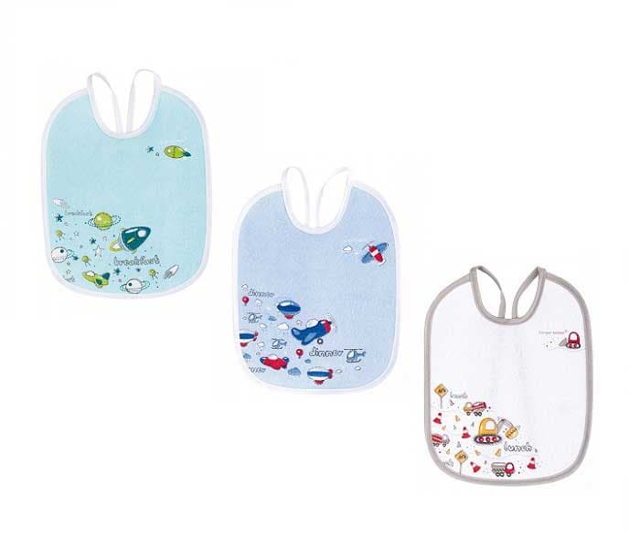 Canpol Pamučne plastificirane portikle za bebe Mašine 2/962