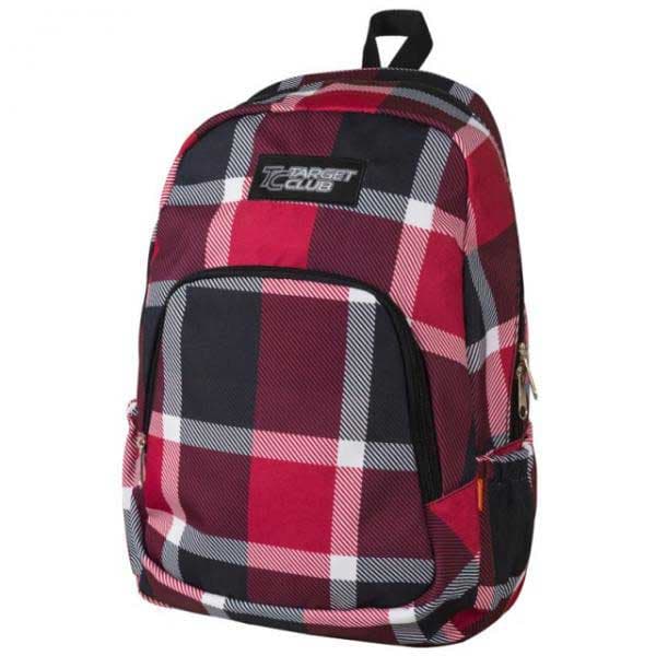 Target Club Ranac za školu Squares Red 17205
