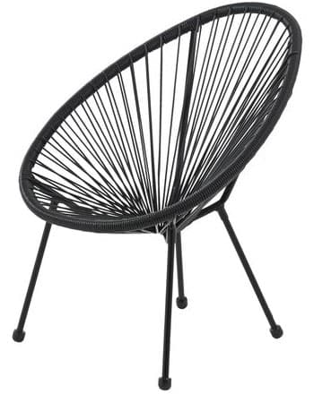 Lounge stolica Winty crna