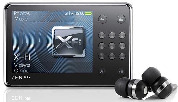 Creative Zen X-Fi - Audio - Video player 8 GB