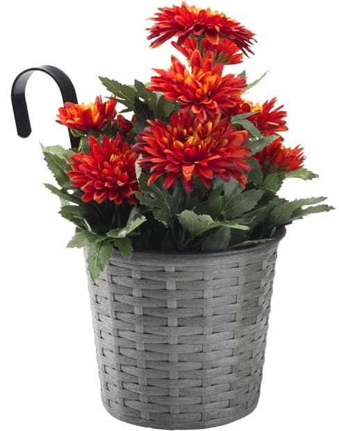 Balkonska saksija siva