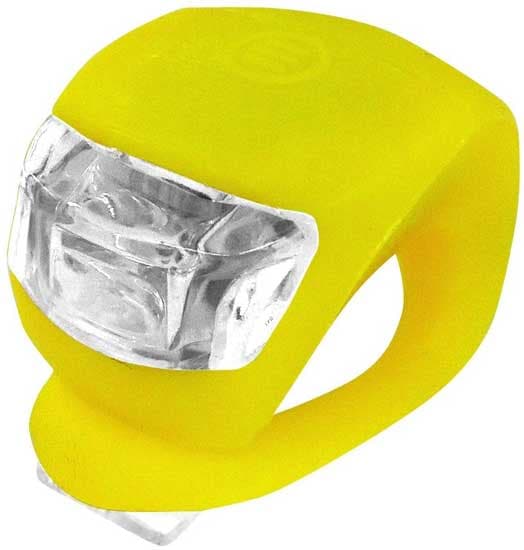 Prednja LED bljeskalica Svetlo za bicikl Xplorer žuta 6233