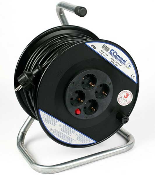 Produžni kabl sa motalicom 25m Commel C0955