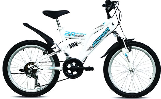 Dečiji bicikl Adria Rocky 20HT Anniversary 916005 bela