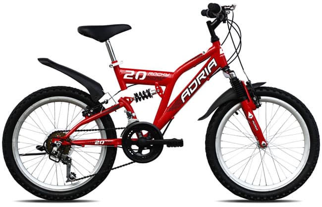 Dečiji bicikl Adria Rocky 20HT Anniversary 916005 crvena
